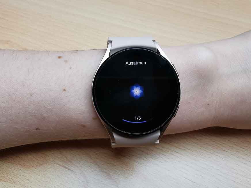 respiration samsung galaxy watch 4